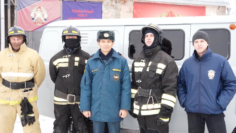 В поселке Бажово открылся пост пожарной охраны