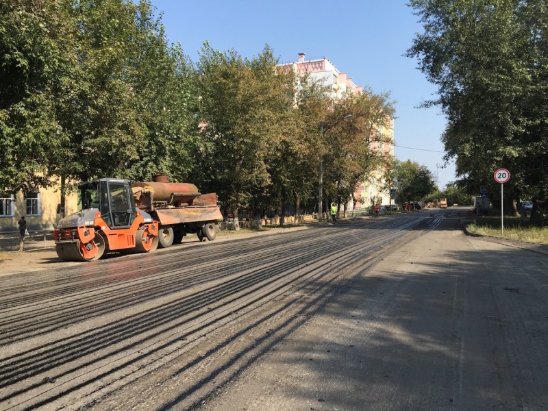 В Копейске начался ремонт основных дорог