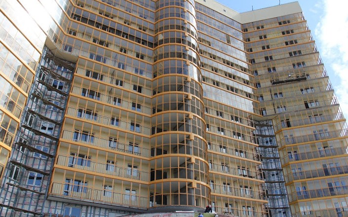 В Копейске скоро будет сдана новая 16-этажка, строятся офис врача общей практики и детский сад