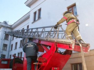 В колледже Копейска проведены пожарно-тактические учения