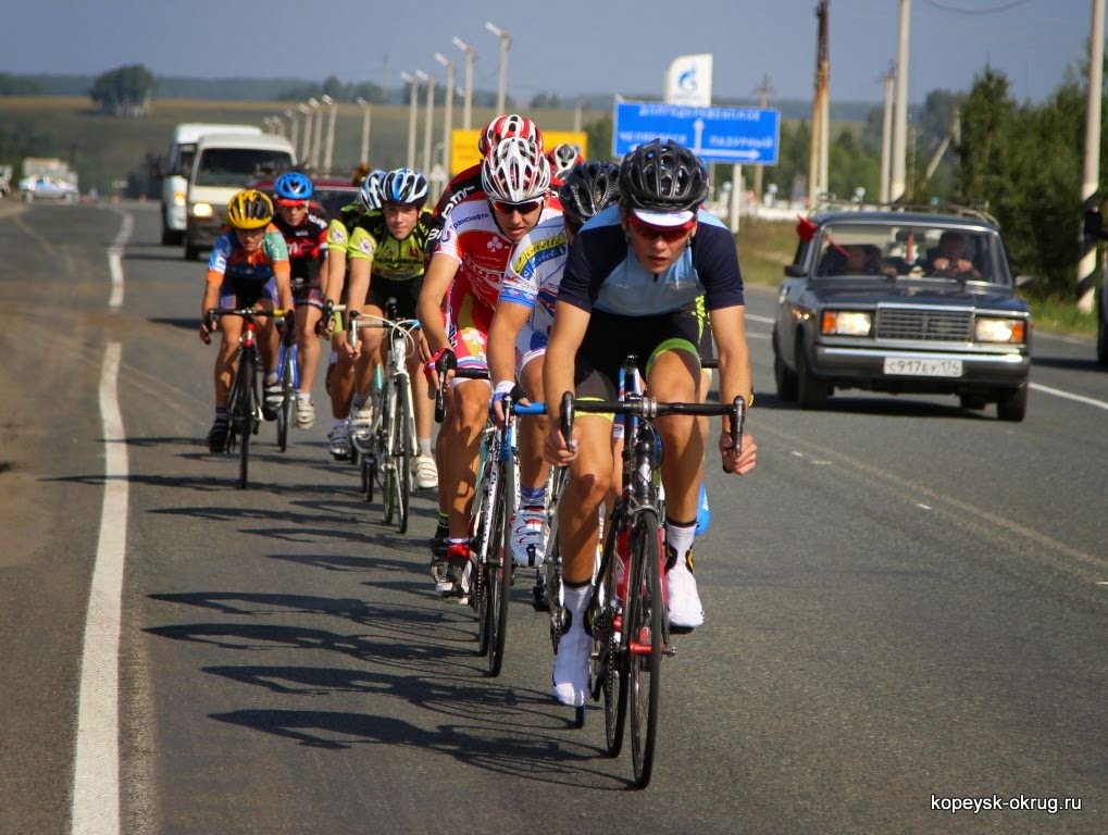 Первенство Челябинской области по велоспорту в Копейске