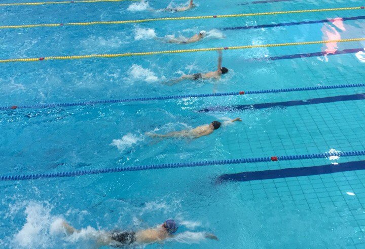 Копейчане приняли участие в соревнованиях по плаванию