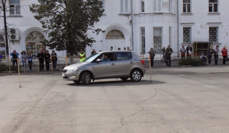 В Копейске прошло первенство по автомобильному многоборью