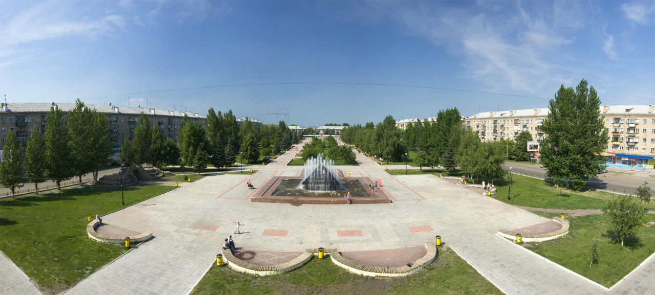 Площадь Трудовой Славы, город Копейск